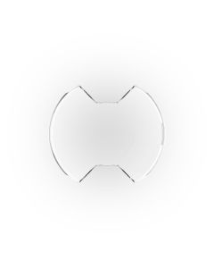 KC HiLiTES SlimLite 6" Light Shield - SAE Driving Beam - Clear 5120