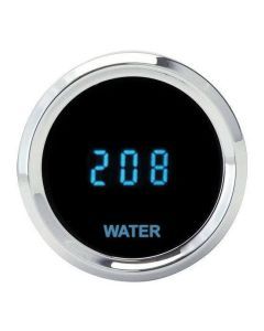 Dakota Digital Universal Solarix Water Temperature Gauge Blue Display SLX-04-1