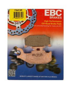 EBC 1 Pair Sintered R Series Heavy-Duty Brake Pads MPN FA413R