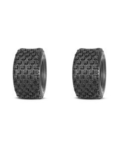 Set of 2 QUADBOSS QBT739 Sport ATV Front Tires 20x11-10 4-ply