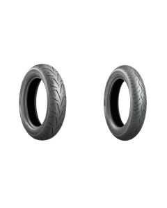 Bridgestone Battlecruise H50 Tire Pair For Harley Davidson FLHRSE CVO Road King 110th Anniversary 2013