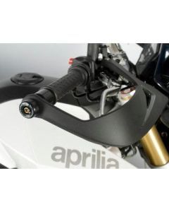 R&G Racing Black Bar End Sliders For 2013-2018 Aprilia Caponord 1200