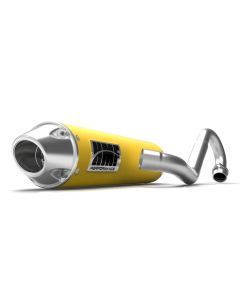 HMF Muffler Can-Am Outlander 1000 13-24 Can-Am Yellow Performance Full System Exhaust Euro End Cap