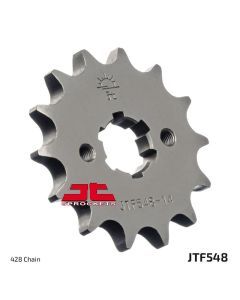 JT Sprockets Front Steel Countershaft Sprocket 14 Tooth 14T 428 Chain For Yamaha YB125 2022 JTF548.14