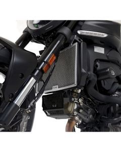 R&G Racing Black Aluminum Radiator Guard For 2021-2024 Ducati Monster