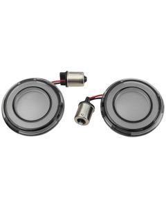 Kuryakyn Tracer LED Turn Signal Inserts Smoke 2907