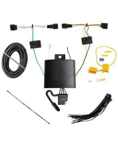 T-One Custom Harness, 4-Way Flat, with Protected Module fits Select Kia Telluride Without Factory Tow Package (No LED Tail Lights)