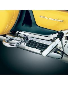 Kuryakyn Passenger Chrome Rubber Transformer Floorboards Honda Goldwing 1800 F6B