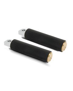 Arlen Ness Knurled Brass Passenger Pegs 07-945