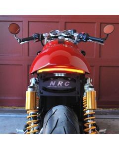 New Rage Cycles Fender Eliminator Standard Black - THRUXTON16-FE-US