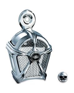 Kuryakyn Mach 2 Horn Cover Chrome with Chrome Mesh Chrome