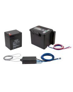 (Replaced LM-20400) Push-to-Test Breakaway Kit with Top-Load Battery - 12 Volt, 5 Amp Rechargable Battery
