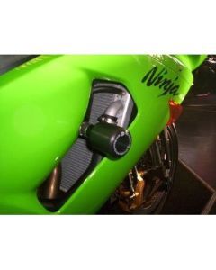 R&G Racing Black Classic Style Crash Protectors For 2005-2006 Kawasaki Ninja ZX6R ZX636C