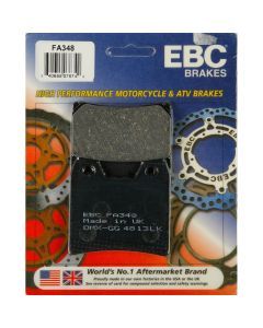 EBC 1 Pair FA Series Organic Replacement Brake Pads For Yamaha FZ1 2001-2005