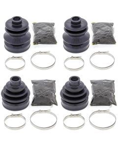 Complete Rear Inner & Outer CV Boot Repair Kit Arctic Cat 450XC 4x4 2011-2012