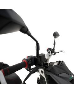 R&G Racing Black Mirror Risers M10 x 1.25 Threaded Mirrors MR0001BK