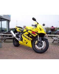 R&G Racing White Classic Style Crash Protectors For 2004-2005 Suzuki GSXR600