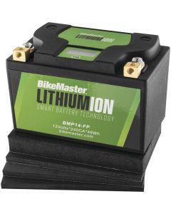 BikeMaster Lithium-Ion 2.0 Battery For Aprilia RSV 1000 Mille 2001-2009 Black