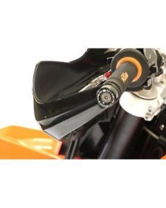 R&G Racing Black Bar End Sliders For 2019-2020 KTM 1290 Super Duke GT