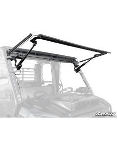 SuperATV Kawasaki Mule Pro MaxDrive Power Flip Windshield PFWS-K-MULEFXT-70