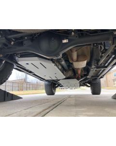 Rival 4Runner Fuel Tank Skid Plate 1/4 Inch Aluminum For 11-22 Toyota 4Runner