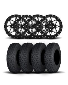 ITP Tornado 15" Matte Black Wheels And Coyote Tires [35x10R-15]