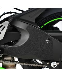 R&G Racing Black Boot Guard Kit For 2019-2024 Kawasaki Ninja ZX6R ZX636