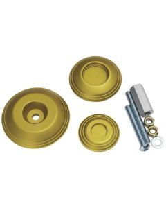 Kuryakyn Lodestar Gold Rear Axle Sliders 3802