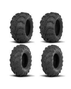ITP Two Each Mud Lite Tires Rear [25x11-10] And Mud Lite Tires Front [23x8-10]