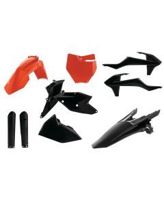 Acerbis Back in Black Full Plastic Kit for KTM - 2421065225