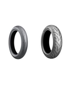 Bridgestone Battlax RS10 And T33 Tire Pair For Suzuki GSX-R750W / X 96-99