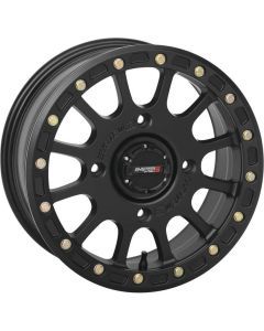 System 3 SB-5 Beadlock Matte Black Wheel 15x7 4/156 5+2 (+38mm) 15S3-5556