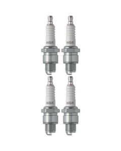 Set 4 NGK Standard Spark Plugs for Suzuki GT500 1977-1976 Engine 500cc
