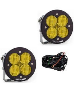 Baja Designs Auxiliary LED Light Pod Pair XL-R 80 Series Wide Cornering Pattern Baja Amber Lens Universal 767815