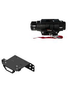 Viper 4500lbs V3 Winch Black Rope With Mount For Honda Talon 1000X 2019-2020