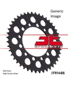 Steel Rear Sprocket 44T for Street KAWASAKI EL250 1988-1993
