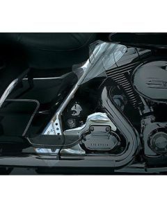 Kuryakyn Saddle Seat Leg Smoked Tinted Heat Deflector Harley Touring 2009-2018