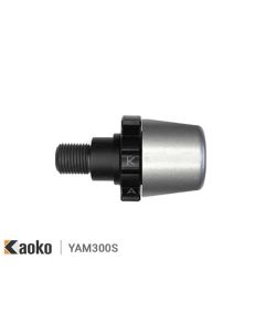 Kaoko Throttle Lock Cruise Control for 2002-2010 Yamaha TDM 900 Silver Finish - Motorcycle Throttle Stabilizer - KA-YAM300S