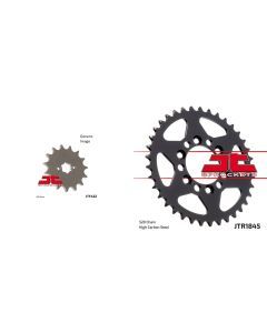Front and Rear Steel Sprocket Kit for OffRoad YAMAHA BW200 1985-1986