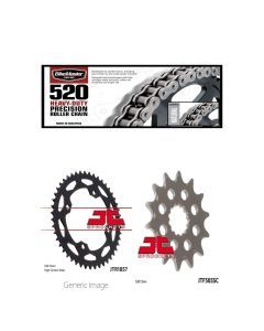 520H Heavy-Duty Chain, Front & Rear Sprocket Kit for YAMAHA YFZ450 2004-2009