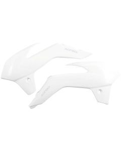 Acerbis White Radiator Shrouds for KTM - 2314260002