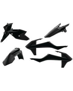 Acerbis Black Standard Plastic Kit for KTM - 2634060001