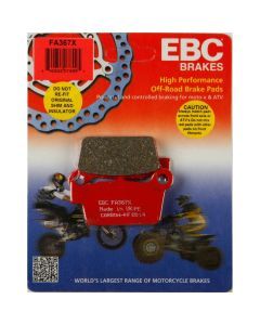 EBC 1 Pair Performance X-Series Carbon Brake Pads MPN FA367X
