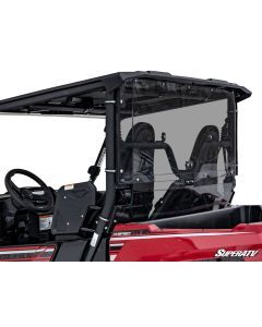 SuperATV Yamaha Wolverine X2 850 2019-2020 Rear Windshield RWS-Y-WV-X2-76
