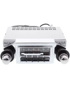 Custom Autosound 1968-76 Corvette Slidebar Car Stereo with Bluetooth