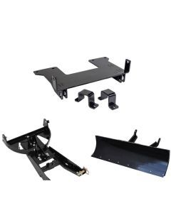 Denali Black UTV Snow Plow Kit For Honda Pioneer 700-4 SXS700M4 2014-2021