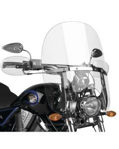 National Cycle SwitchBlade 2 Up Quick Release Windshield With Mount Kit, Straight Forks