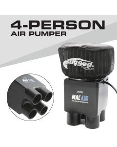 Rugged Radios MAC Air 4-Person Helmet Air Pumper (Pumper Only) MAC-4P