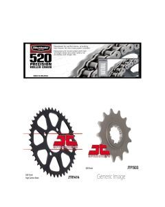 520 Precision Chain,Front & Rear Sprocket Kit KAWASAKI KSF250A Mojave 1988-2004