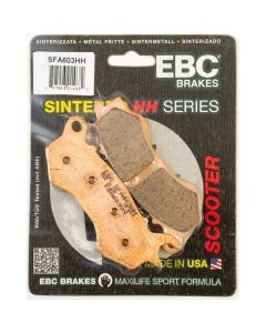 EBC 1 Pair SFA HH Series Scooter Sintered Brake Pads For Honda WW150 2009-2015